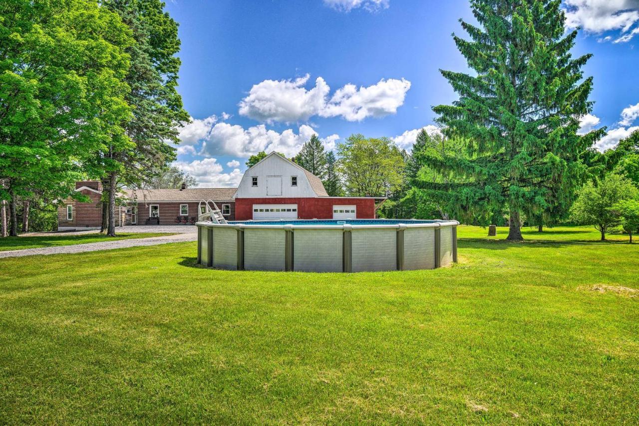 Roomy Montour Falls Retreat With Private Pool! Buitenkant foto